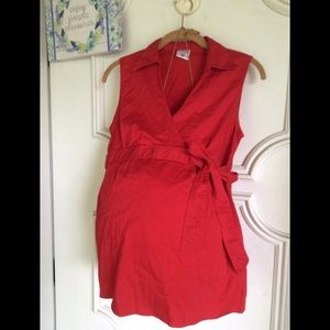 Motherhood Sleeveless maternity top Size M
